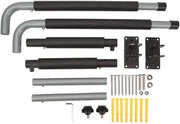 Portatile Opportunità - Cassetto del tetto Ripiegabile - Attacco alla parete - Braccio Telescopico 42-58 cm - Capacità 50 kg - Protezione dell'attrezzatura - Design Flessibile - Supporto del cassetto del tetto