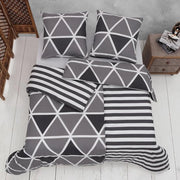 Set di Cuscini da Letto Stile 135 x 200 cm - 4 Pezzi - Certificato Oeko-Tex