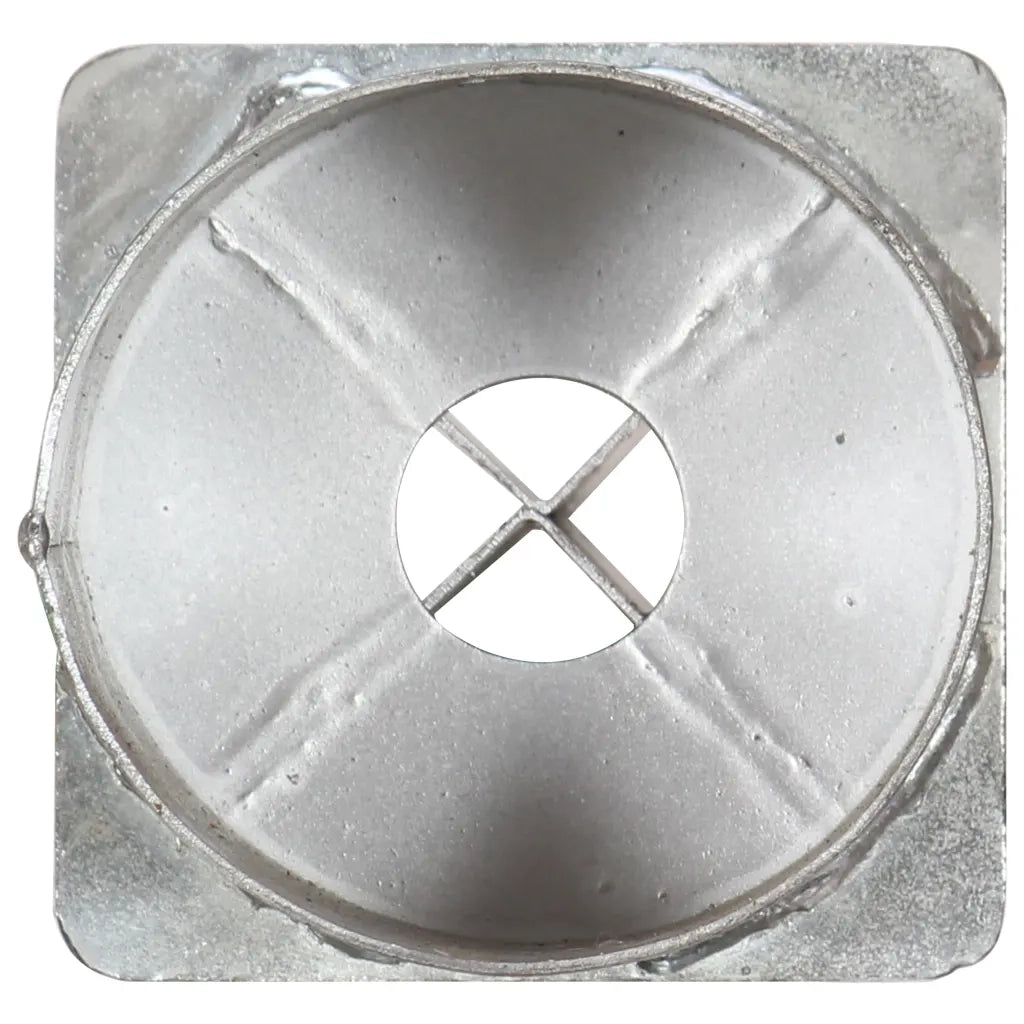 Picchetti di Terra 6 pz Argento 12x91 cm in Acciaio Zincato CFW2950814