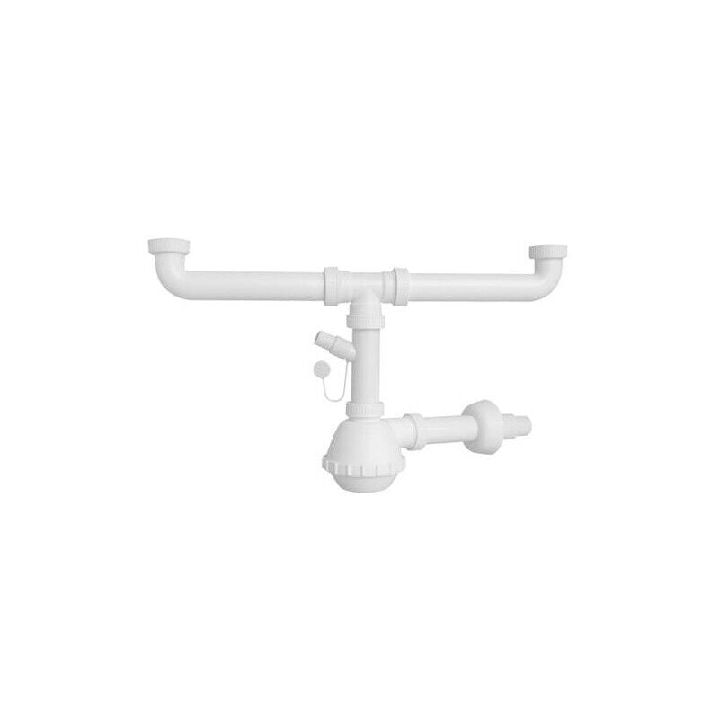 SIFONE PER LAVELLO REALIZZATO IN PVC