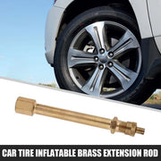 Estensione valvola in rame 14 cm per auto motociclo - estensore valvola bicicletta camion.