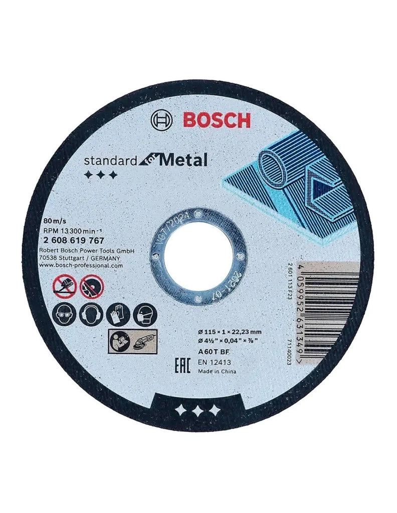 Cubo 100 dischi BOSCH Standard 115x1mm