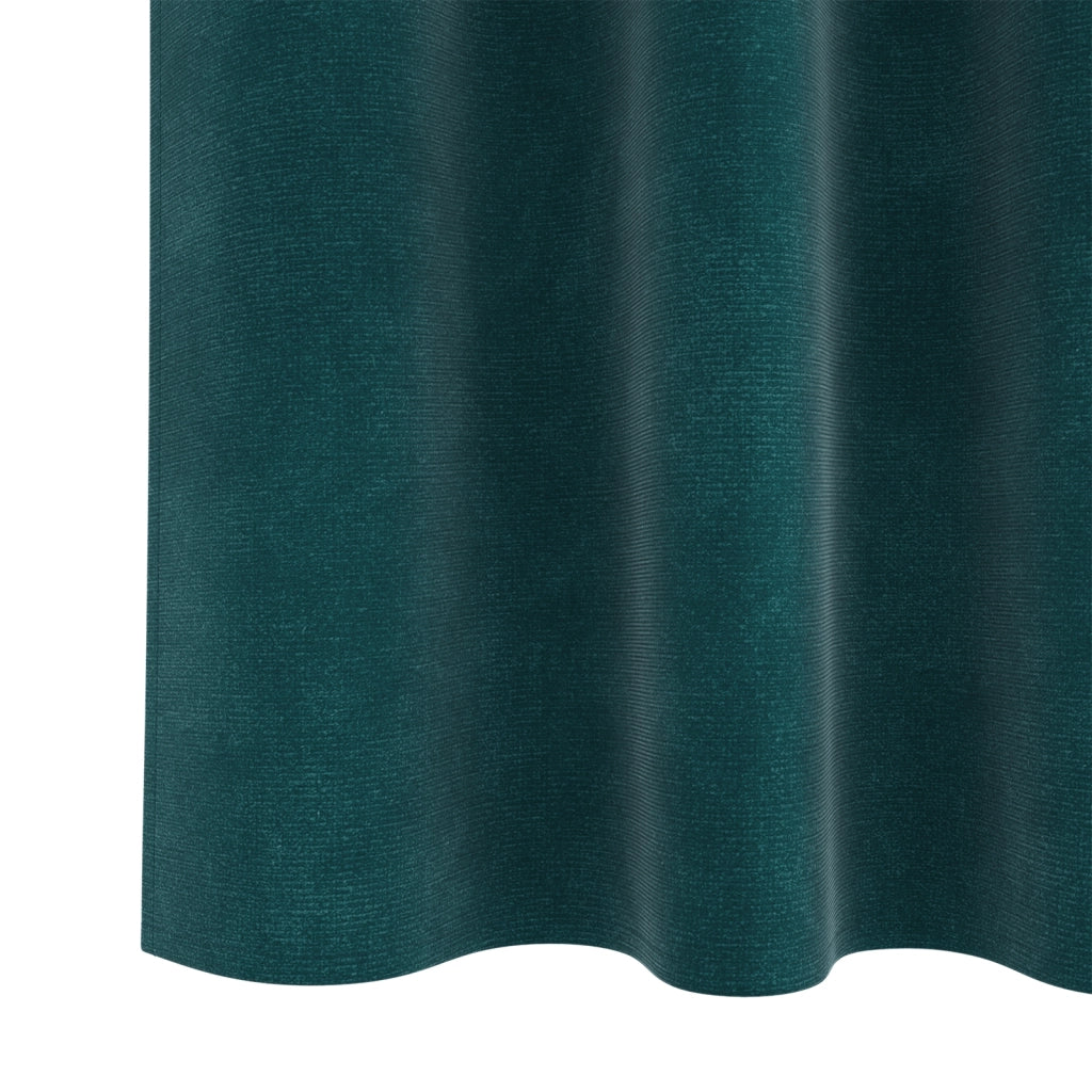 Tende Blackout  con nastro superiore 2 pezzi Verde scuro in velluto