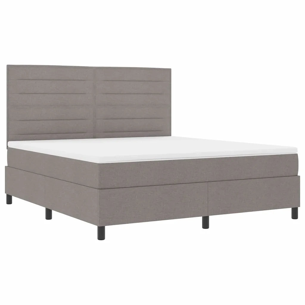 Letto a molle con materasso con led Talpa 180 x 200 cm Tessuto 3342813