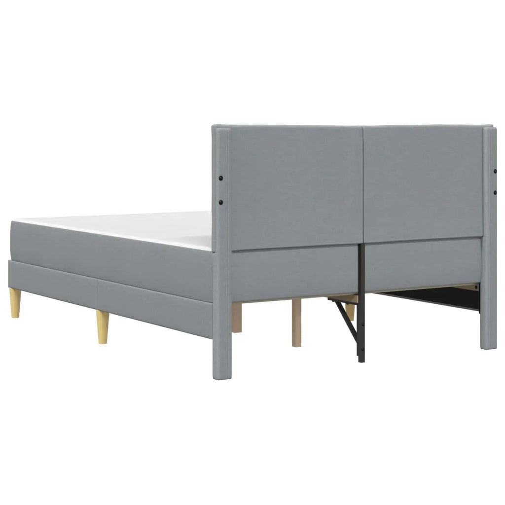 Struttura del letto Grigio chiaro 120 x 200 cm Poliestere 3414949