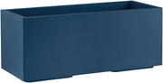Vaso Fioriera Matheria da 100cm di design moderno vari colori con ruote Colore: Deep blue