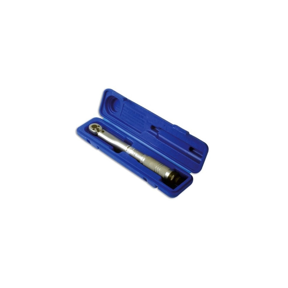 Trade Shop - Chiave Dinamometrica Cricchetto 1/4'' 5-25 Nm Serraggio Reversibile 270mm -