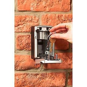 Master Lock 5441EURD Cassaforte Intelligente per Chiavi con Bluetooth e Tastiera Numerica Materiale Metallo Grigio