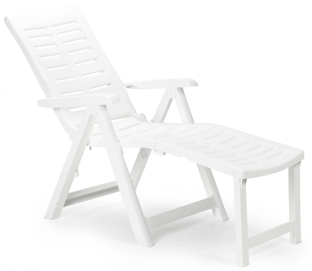 POLTRONA PIEGHEVOLE ARIZONA cm. 109x60x108 h col. Bianco