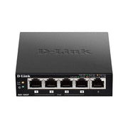 D-link dgs-1005p/e switch di rete non gestito gigabit ethernet (10/100/1000) supporto power over ethernet (poe) nero
