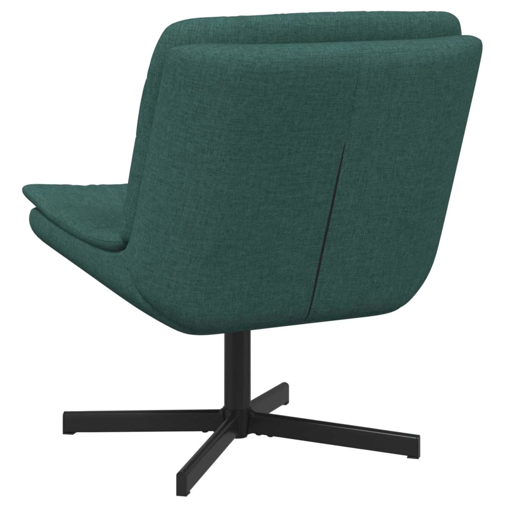 Sedia girevole Verde Scuro 63 x 75 x 76 cm Tessuto 42007354