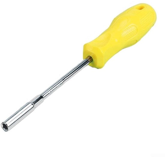 Zeskantschroevendraaier con testa magnetica - Acciaio cromovanosso - Manico ergonomico antiscivolo - Resistente e duraturo - 5,5 mm - 10 mm - Schroevendraaier