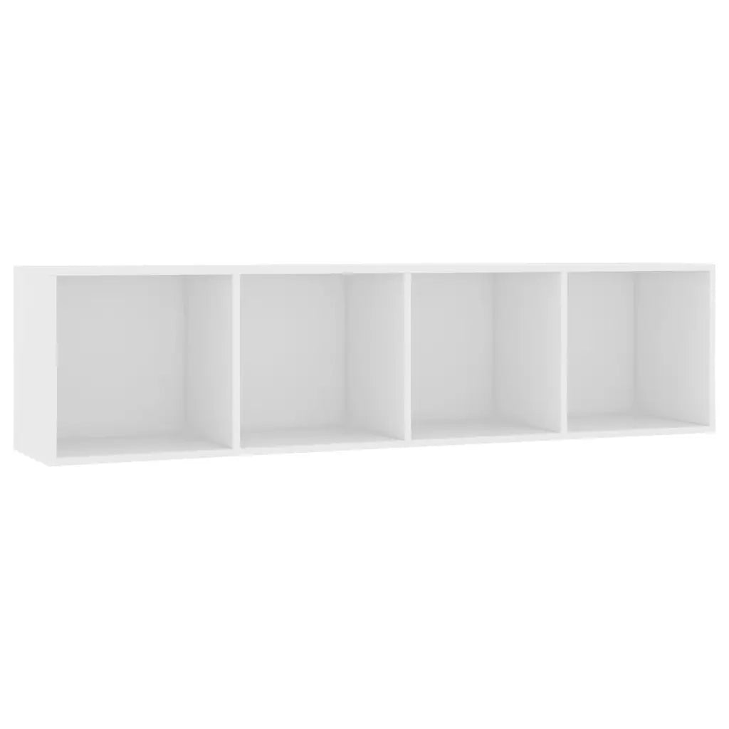 Libreria/Mobile TV Bianco 143x30x36 cm 800261