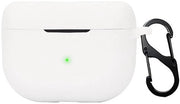 Copricapo solido per Jabra Elite 8 Active - Copricapo ultradunno in silicone - Valbestendità garantita - Bianco - Resistente alla sporcizia - Adatto per Jabra Elite 10