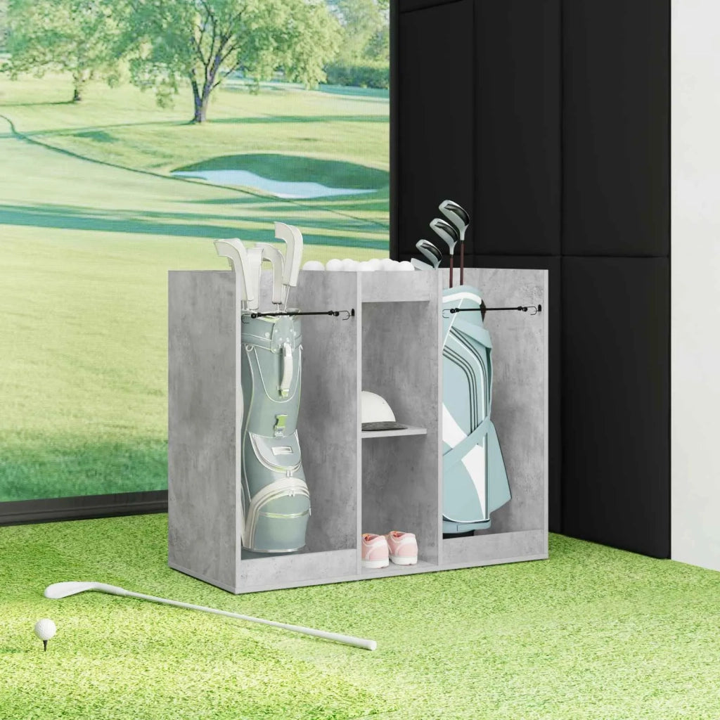 Armadio per Golf Tinta unita Grigio cemento 102 x 45 x 85,5 cm 899458