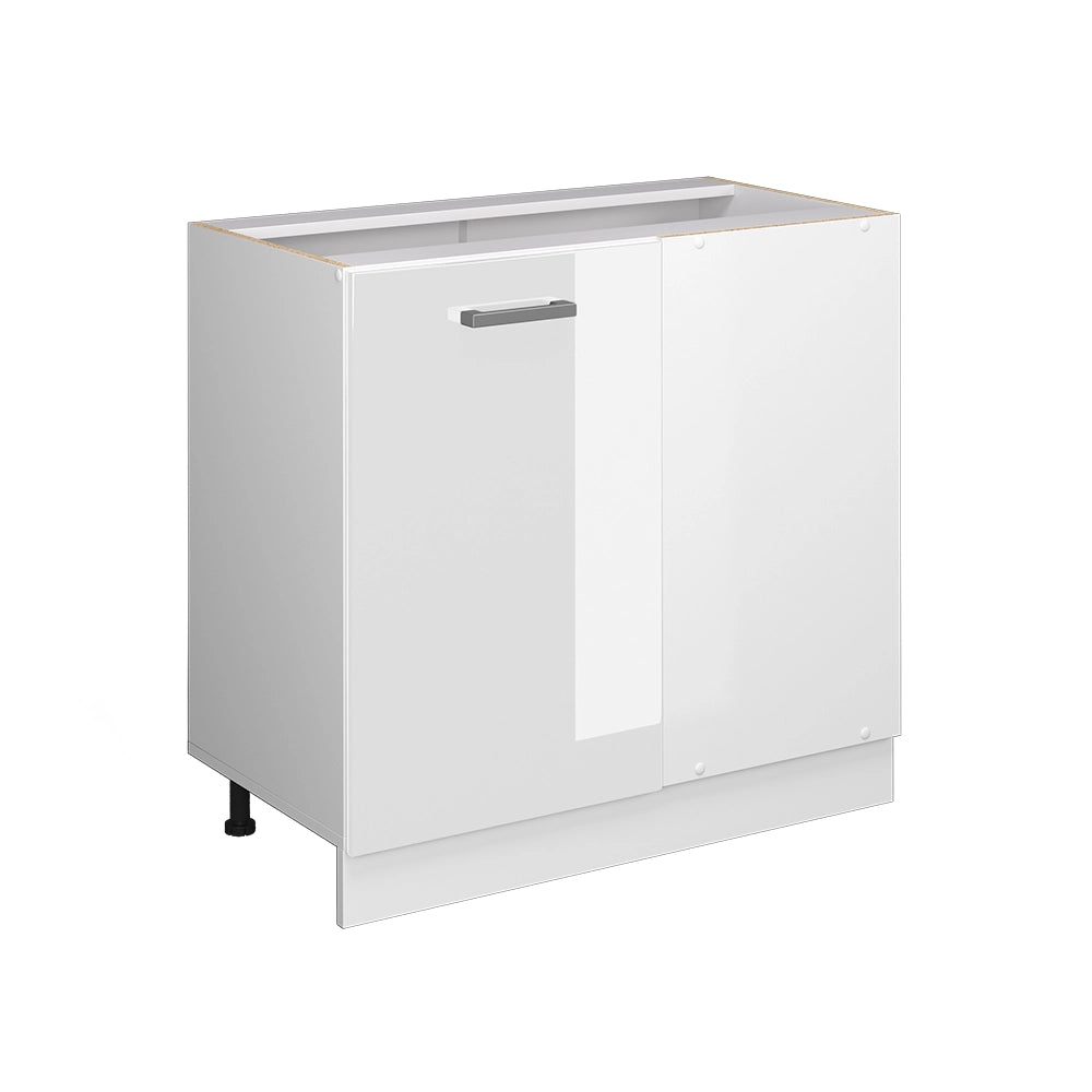 Vicco Frontale cucina Bianco lucido 39.6 x 71.3 cm frontale del mobile per mobile base ad angolo
