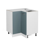 Vicco Armadio universale ad angolo Grigio-blu 75.6 cm con anta, senza piano di lavoro