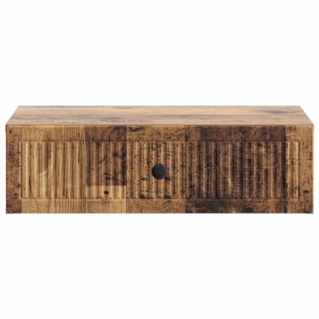 Tavolino da Parete Laterale Legno antico 59 x 34,5 x 17 cm 897983