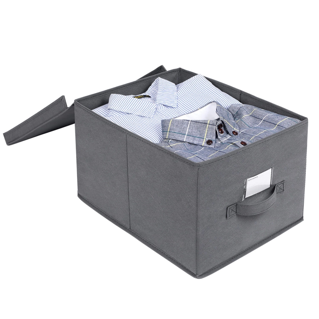 Set organizer per guardaroba VALORA, grigio, pratica soluzione di archiviazione x3 RFB03G