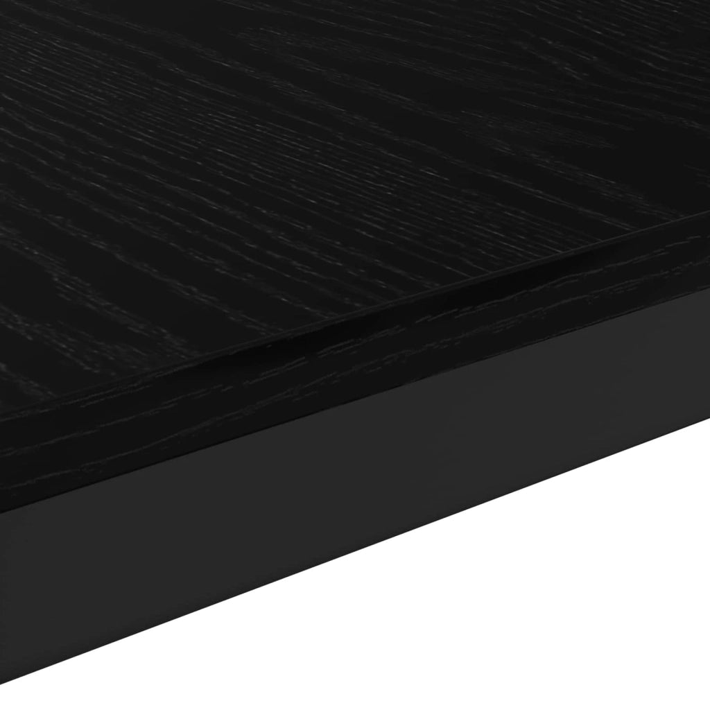 Tavolino da salotto Rovere Nero 60 x 30 x 36 cm