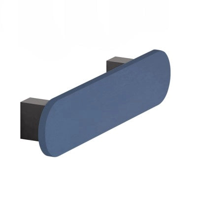 Scaldasalviette elettrico Ness 48 cm azzurro opaco 40W in ceramica