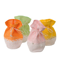 Set 16 Sacchetto in Tessuto 17 cm x 9 Ø