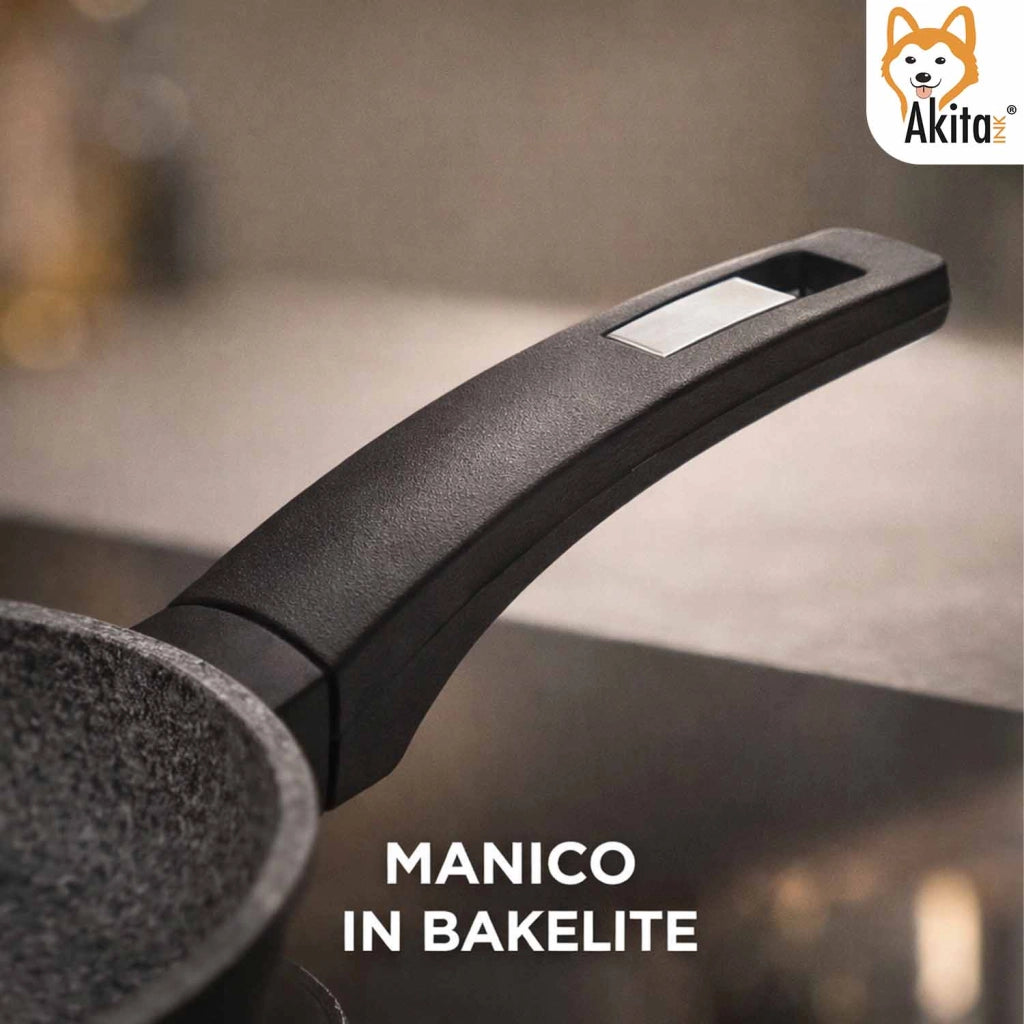 Akitaink Padella Black 20 cm Induzione Antiaderente