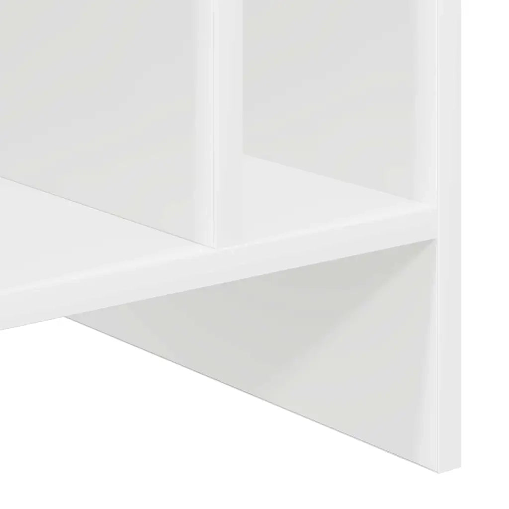 Mobile porta vinili Bianco 78.5 x 35 x 45 cm Legno multistrato CFW7663871