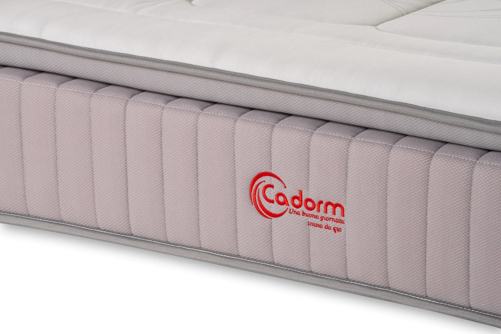 Materasso matrimoniale 1600 Molle Insacchettate Ermes con Pillow top | Dispositivo Medico Detraibile 19% Misura: 160x200 Fuori misura