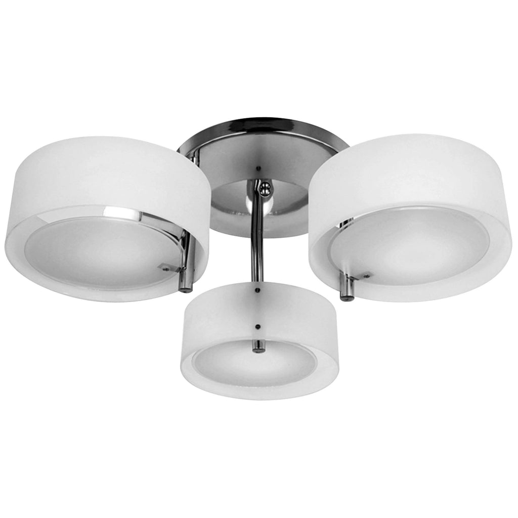 Lampadario a Sospensione E27 ¨C Xylo ¨C Paralume Acrilico Bianco per Soggiorno Camera Cucina