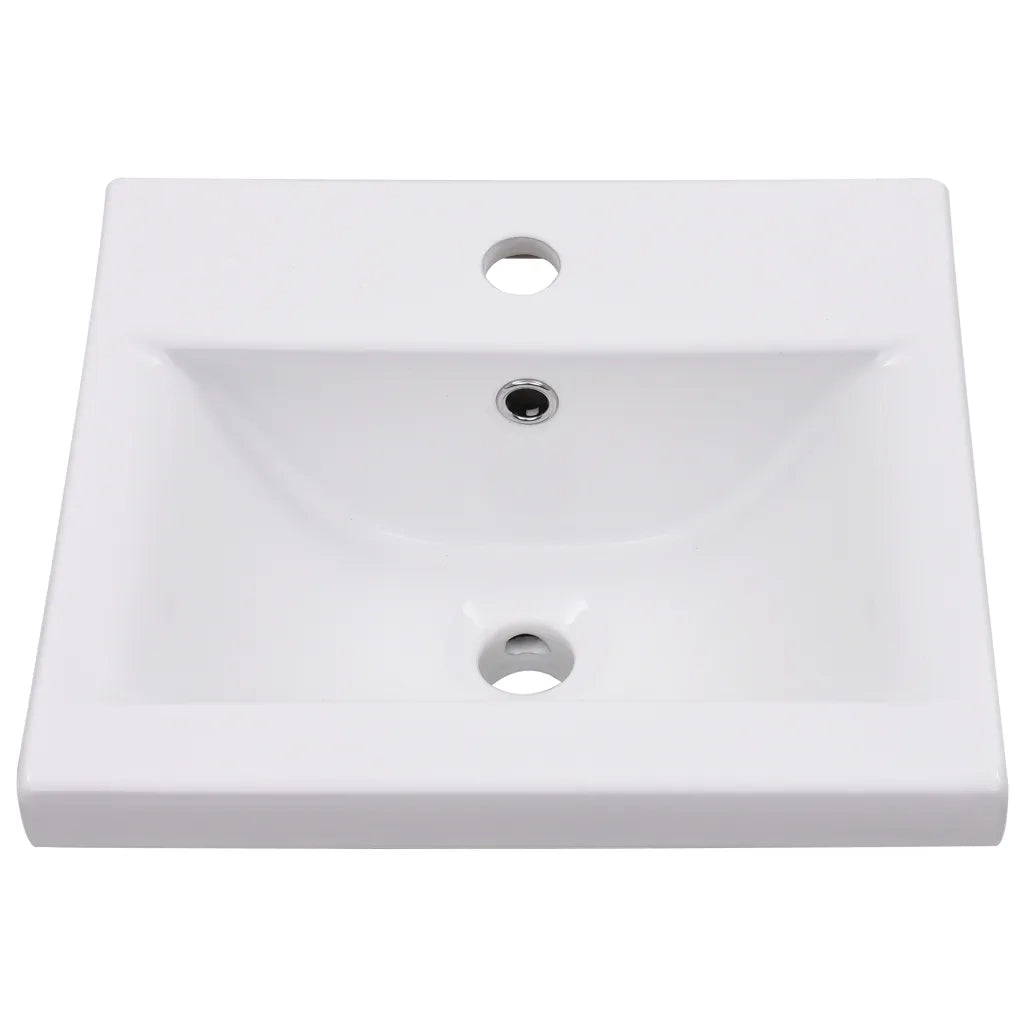 Set Mobili da Bagno Bianco in Legno Multistrato
