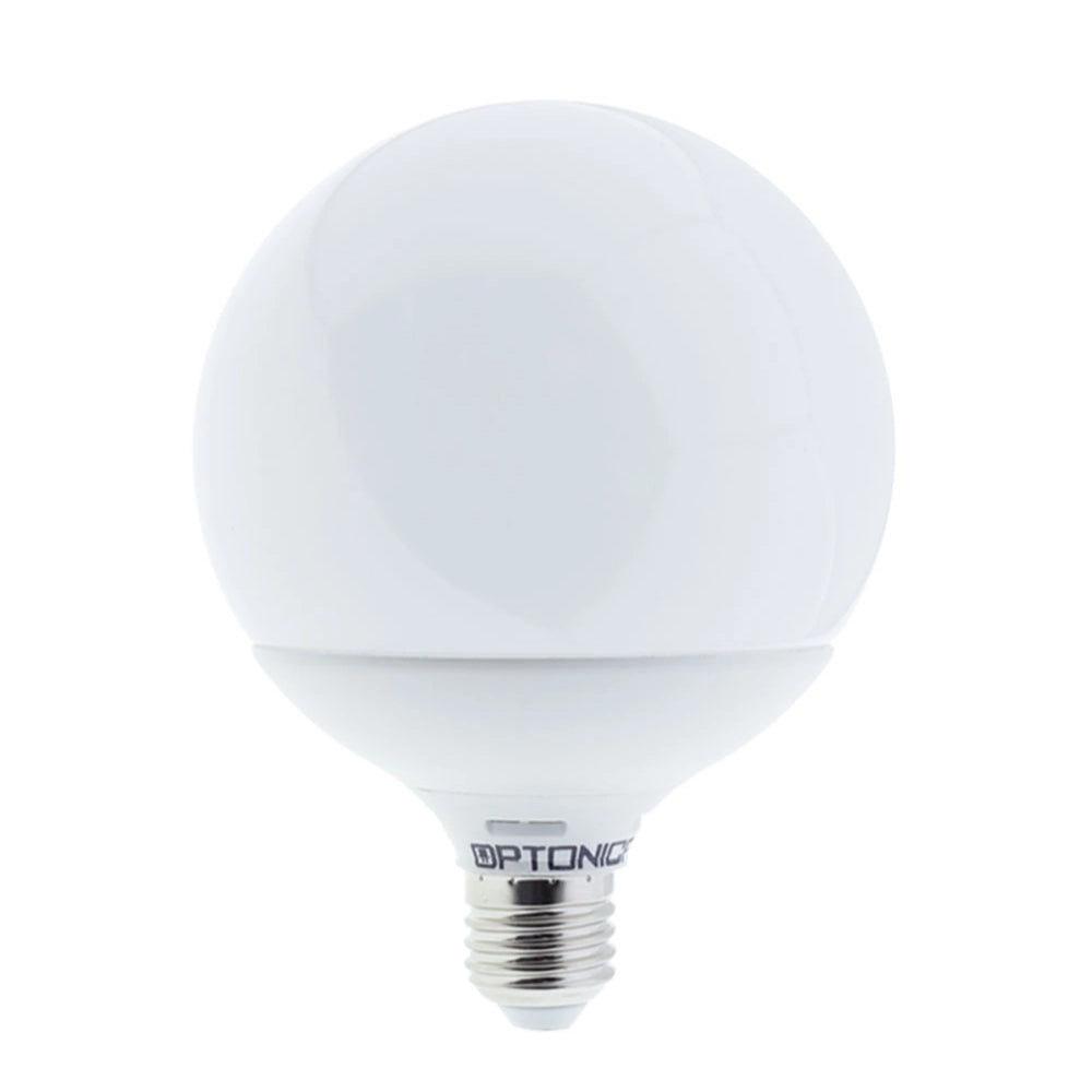 Lampadina led globo e27 15watt resa 88watt risparmio energetico 2700k pezzi 6