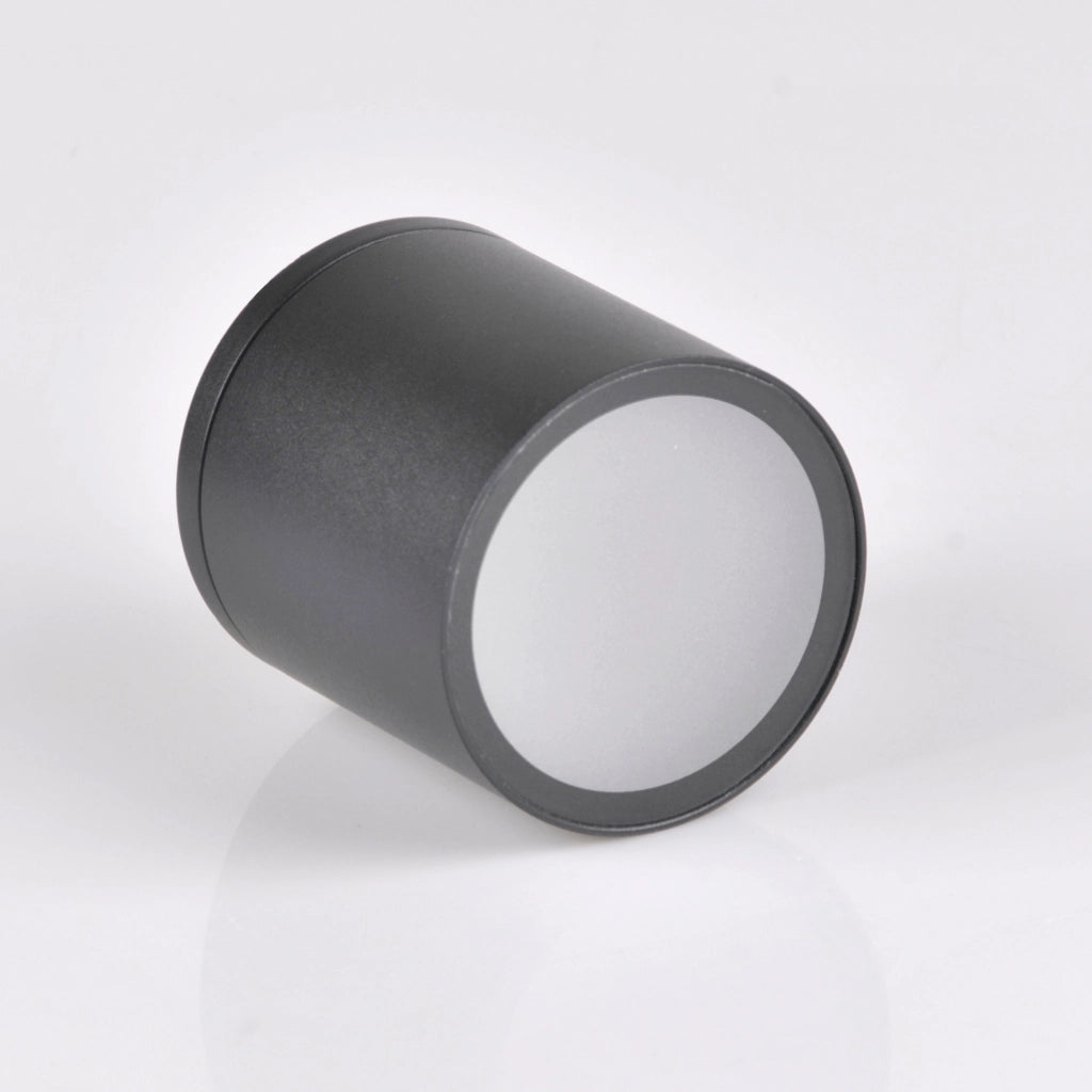 Faretto soffitto esterno IP54 GU10 nero Polux Ohio