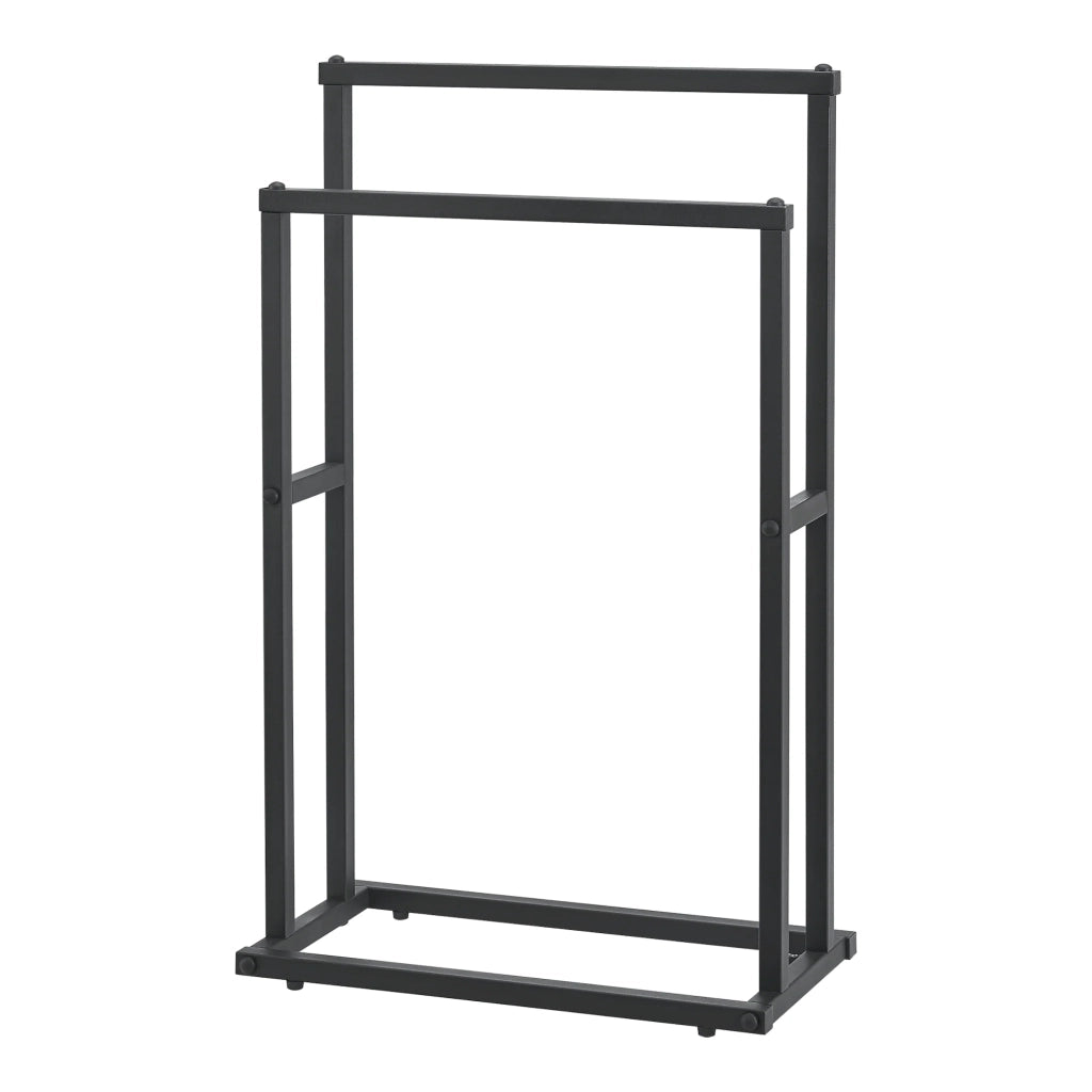 Portasciugamani in acciaio a 2 barre 78 x 48 x 24 cm 03_0008191