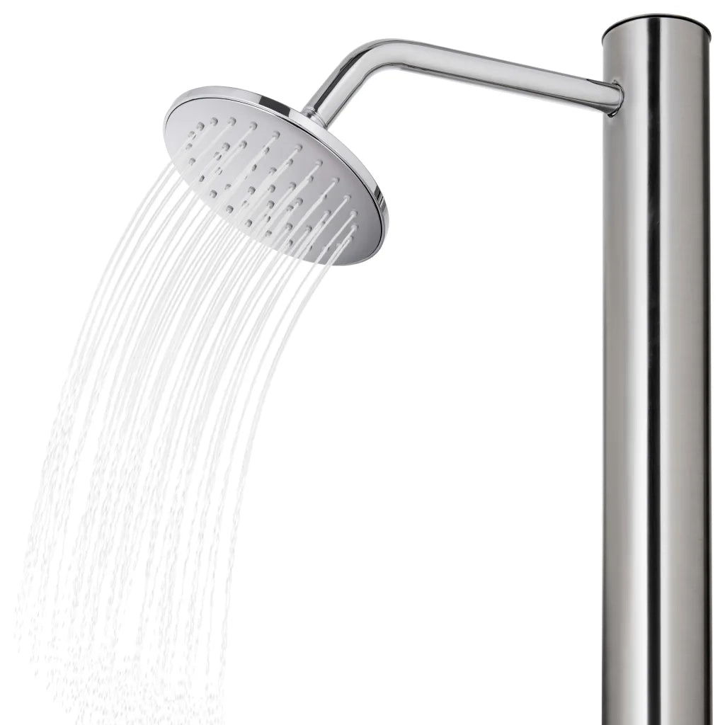 Doccia da Giardino 215 cm in Acciaio Inossidabile CFW3010416