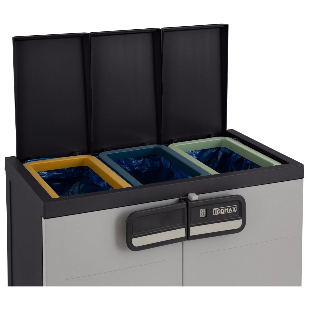 Toomax PATTUMIERA SMART DIFFERENZIATA 66X40XH88CM BICOLOR