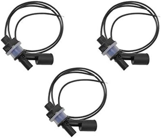 Regolatore di livello, 3 pezzi, sensore di livello acquatico, regolatore di livello per hydrocultura, giardinaggio, acquario, piscina, serbatoio - Giallo