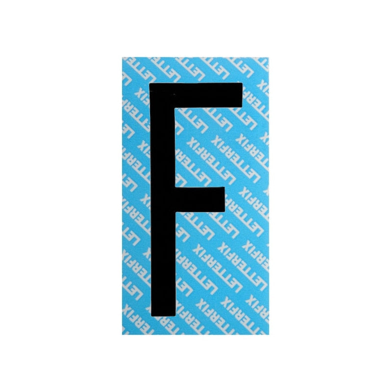 Lettera Adesiva Nera Serie T80 F Letterfix
