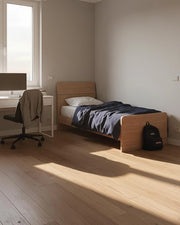 Letto Comby con fascioni e pediera - Letto singolo 87 x 197 - Struttura virginia - Rete e materasso esclusi_
