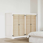 Porta per Armadio con porta 4 pcs Naturale 110 x 2,1 x 39,5 cm 3394494