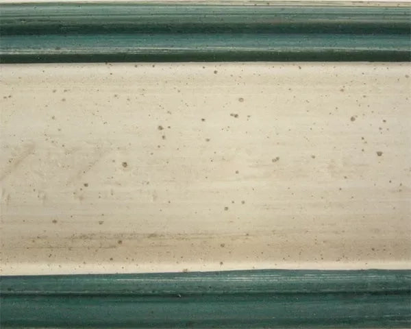 Armadio in legno shabby bianco con decori azzurro 122x60x204