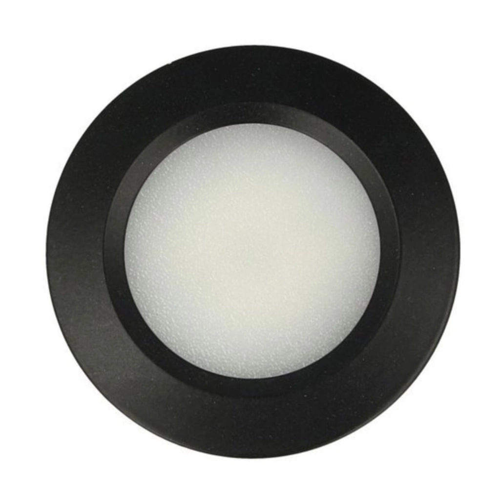 Mini Faretto Led Da Incasso Carcassa Nera Rotondo 3W AC/DC 12V DC 24V Bianco Caldo Foro 50mm