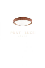 PLAFONIERA CONCRETE EFFETTO CEMENTO RUGGINE LED 3000K 1420lm, 20W D.41CM