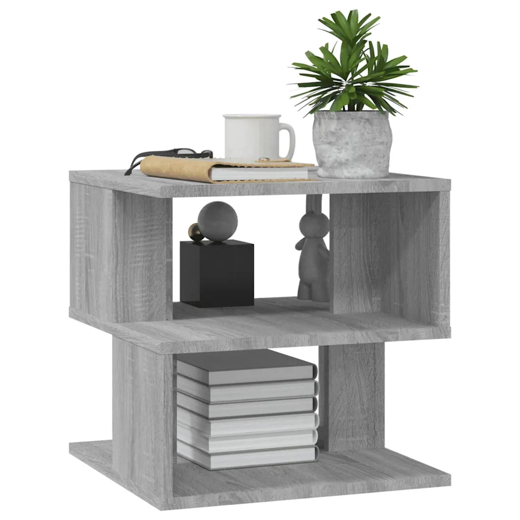 Tavolino | Tavolo laterale Grigio Sonoma 40x40x40 cm in Legno Multistrato
