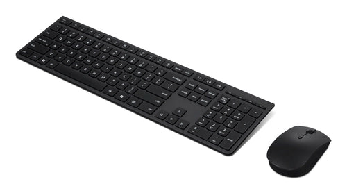Lenovo 4X31R64328 tastiera Mouse incluso Ufficio RF senza fili + Bluetooth Tedesco Nero