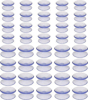 Zuignappen trasparenti in PVC doppia faccia 40 pezzi - Adatti a vetro, tavolo, specchio, finestra, marmo, acquario - 2cm di diametro, 3cm di altezza - Utilizzo multifunzionale