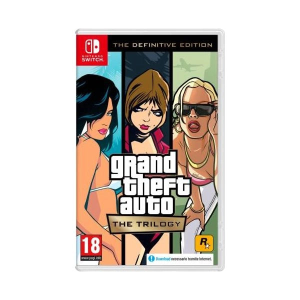 Nintendo grand theft auto: the trilogy - the definitive edition definitiva multilingua nintendo switch - 10006664