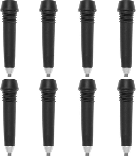 Fusti per escursione - 8 pezzi - Materiale Koolstof/Wolfraam - Portatile - Stöchi per trekking - Leggeri/Resistenti