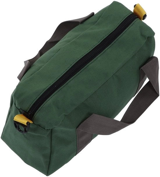 Tas di lavoro portatile - Resistente e impermeabile - 36 cm - Alta capacità di carico - Adatto per tecnici - Materiale in canapa