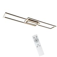 ZMH Lampada da soffitto plafoniera LED geometrica 50W dimmerabile telecomando